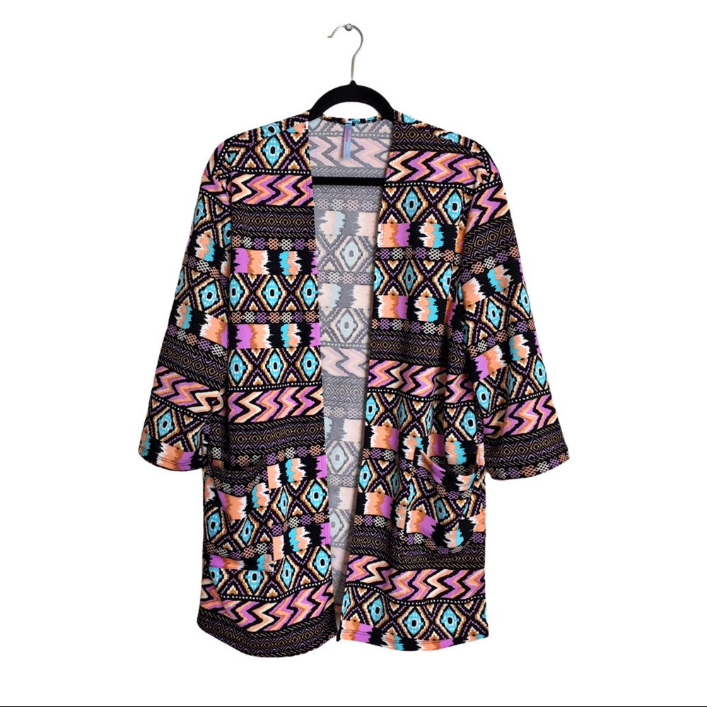 OPEN DUSTER CARDIGAN